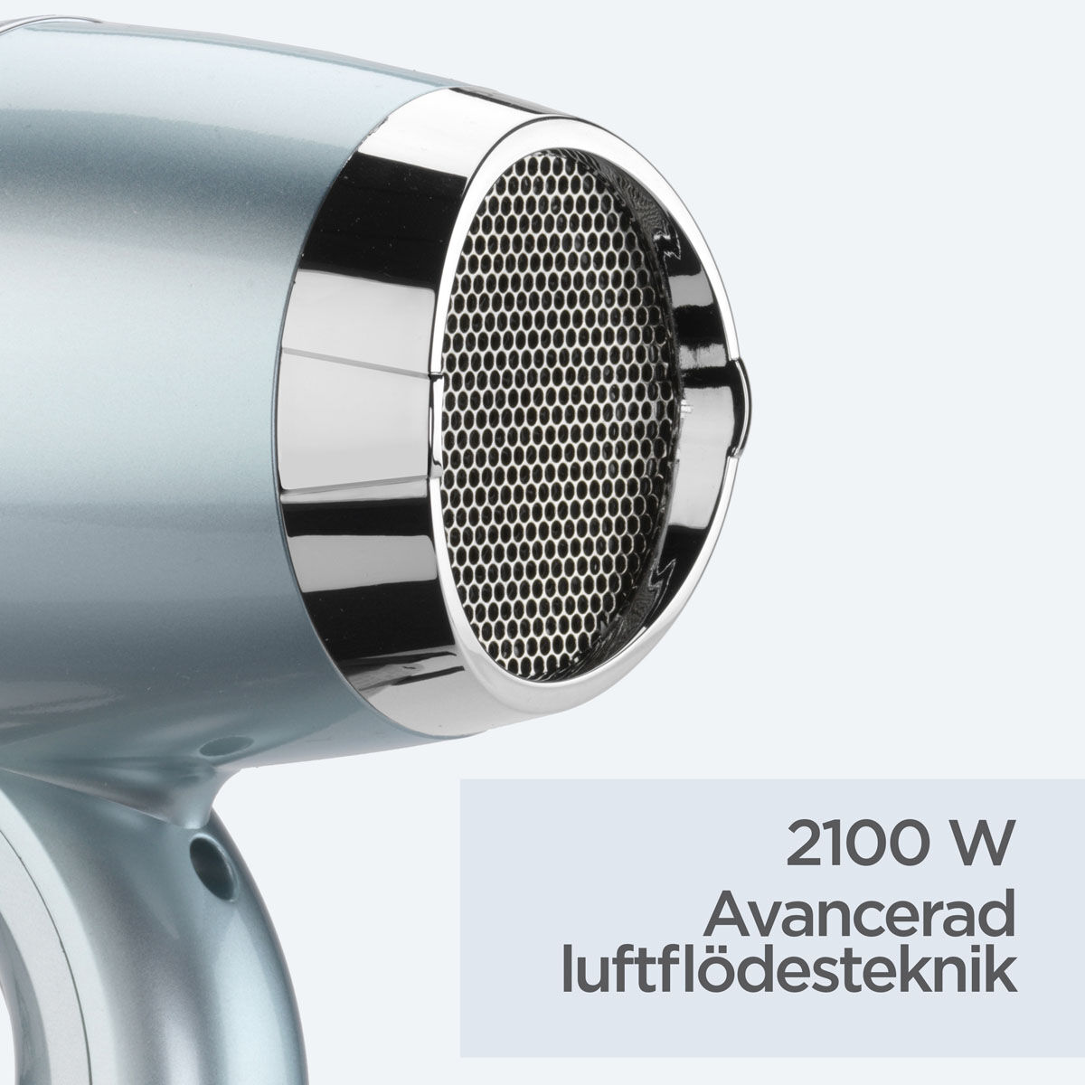 2100 W. Avancerad luftfl&ouml;desteknik